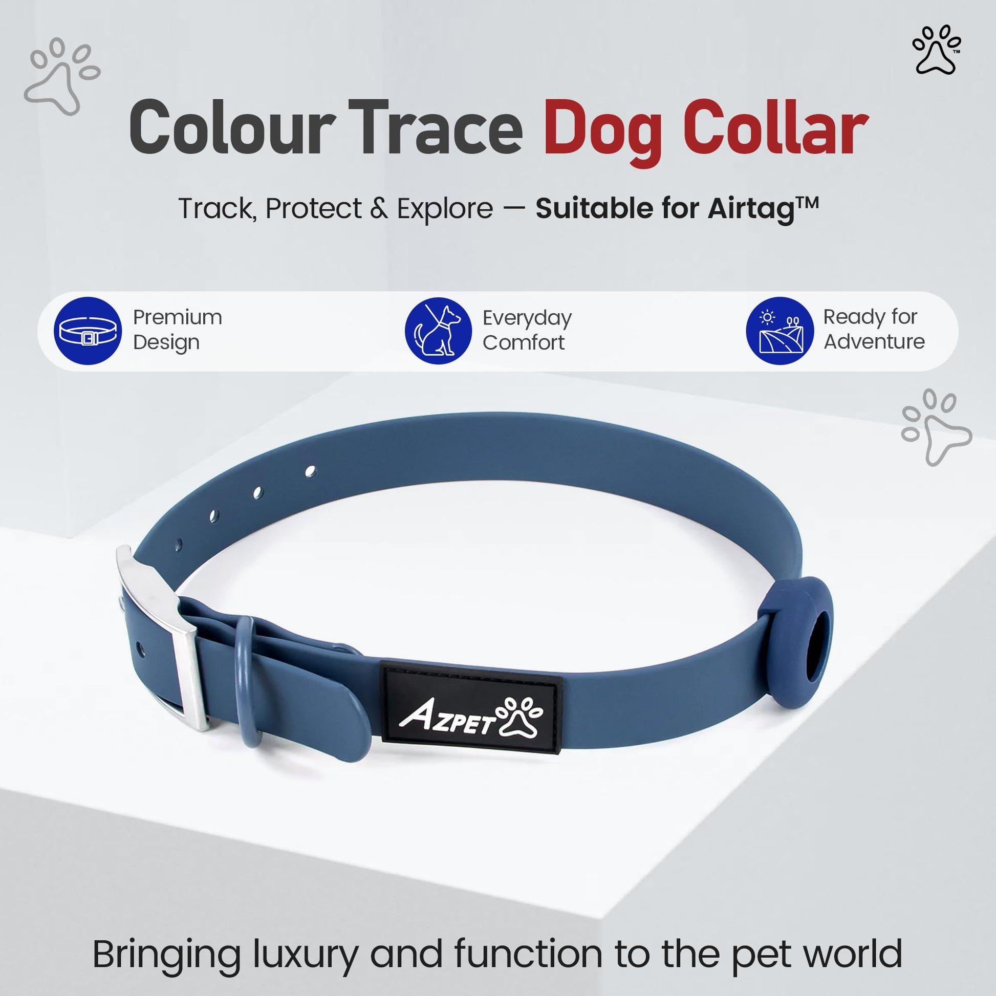 Colour Trace Dog Collar