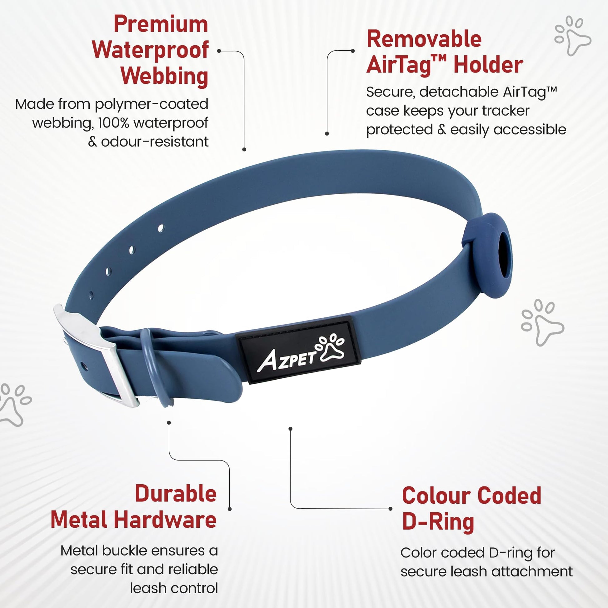 Colour Trace Dog Collar