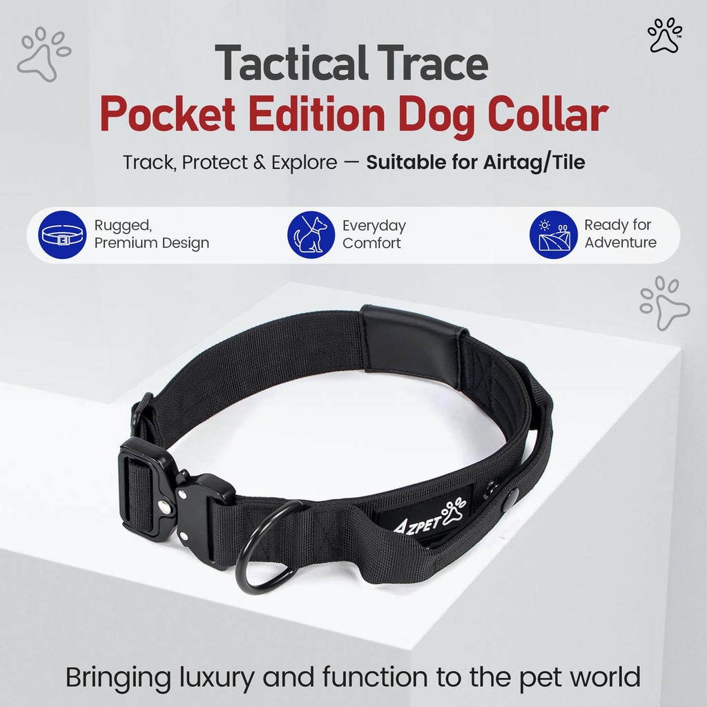 Tactical Trace 'Pocket Edition' Dog Collar