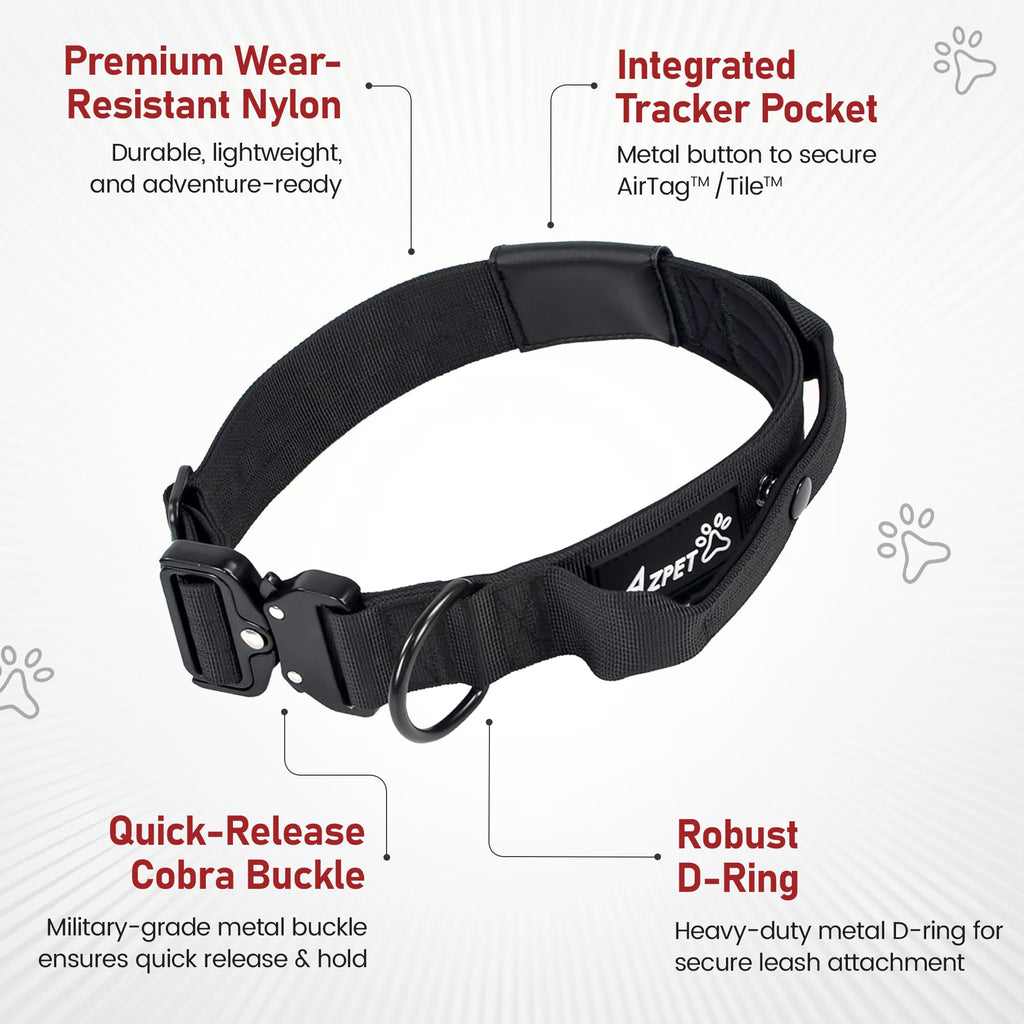 Tactical Trace 'Pocket Edition' Dog Collar