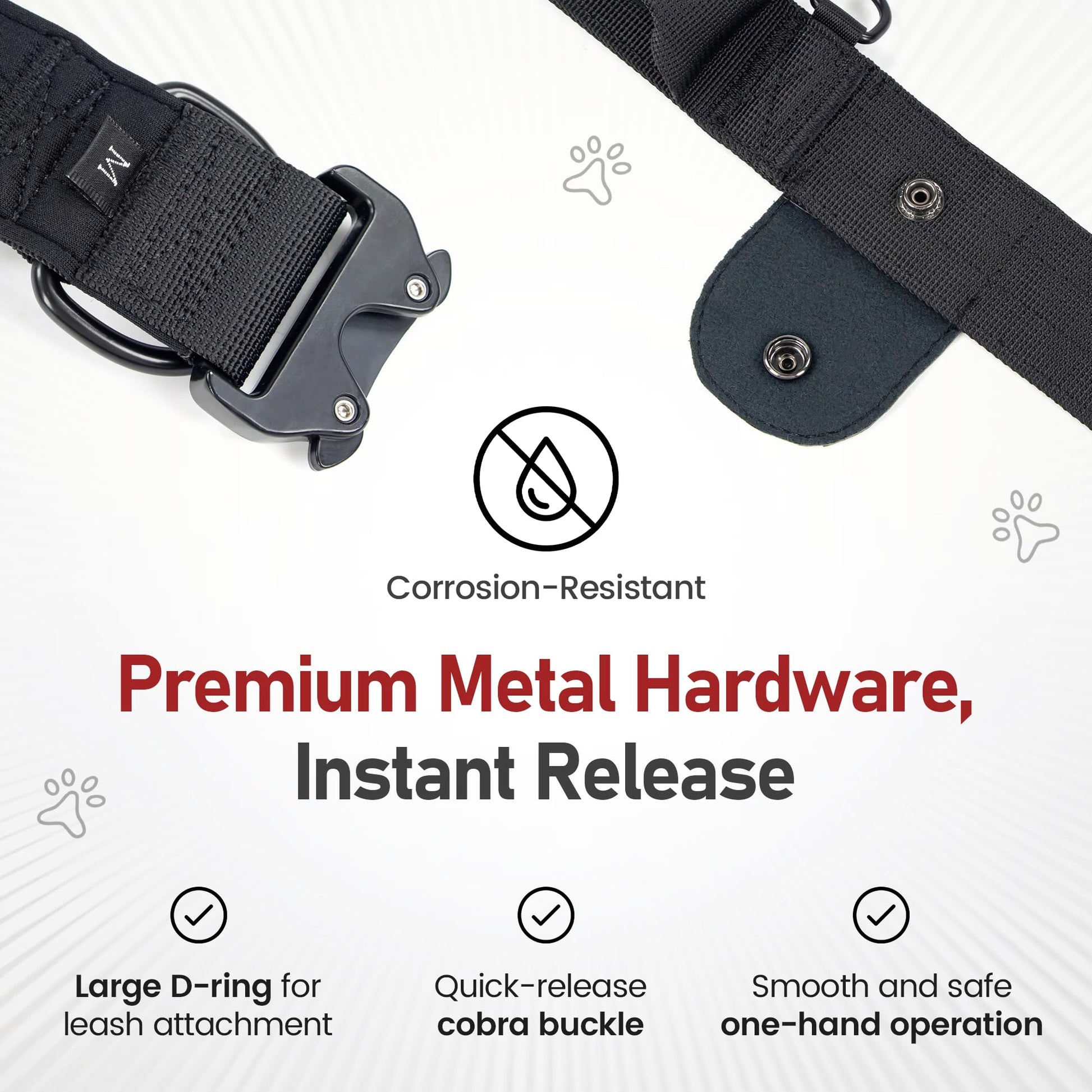 Tactical Trace 'Pocket Edition' Dog Collar