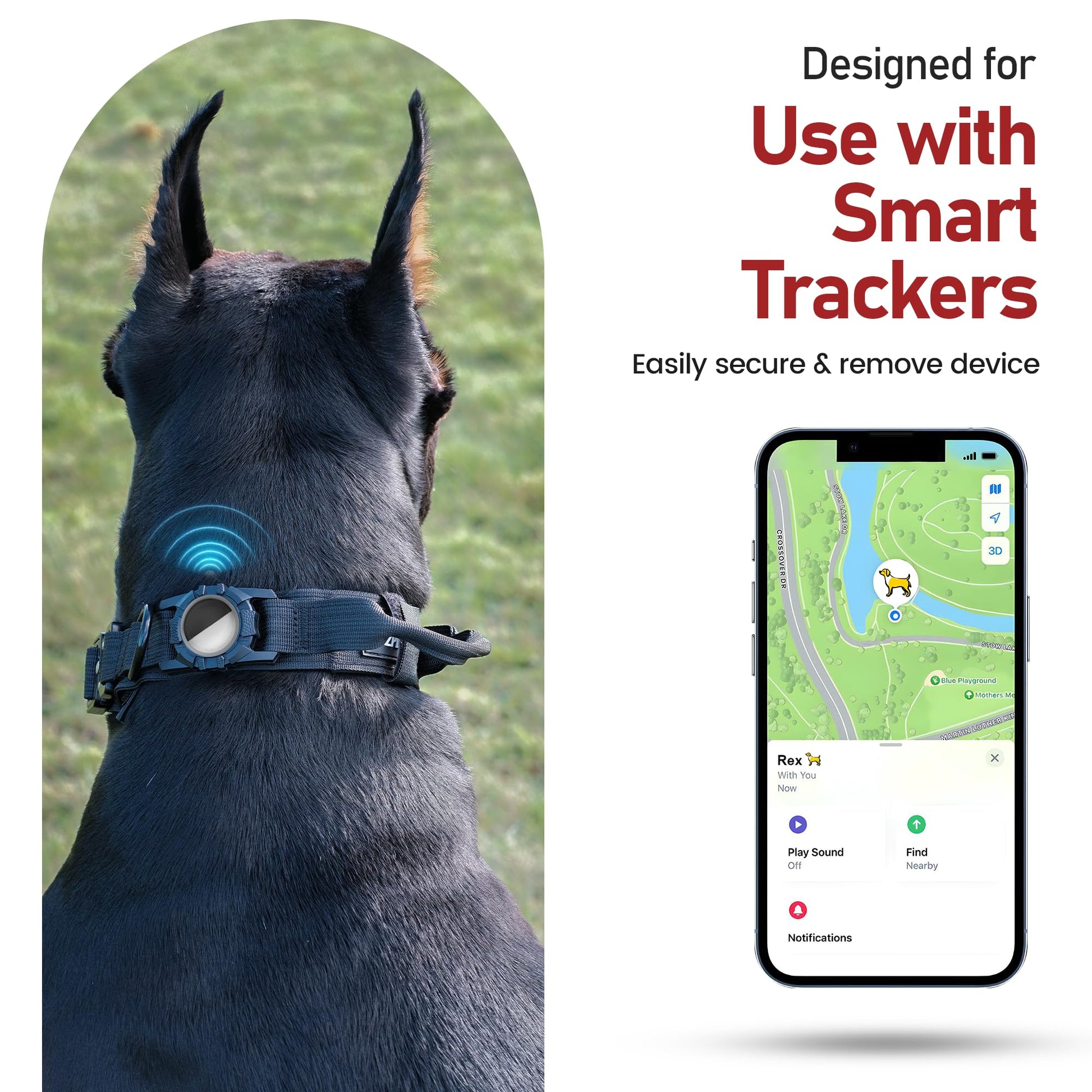 Tactical Trace Dog Collar